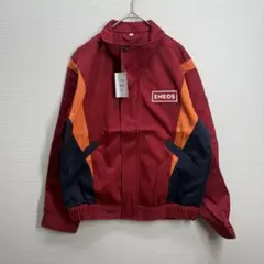 954 ENEOS Work Jacket M Red Orange Navy