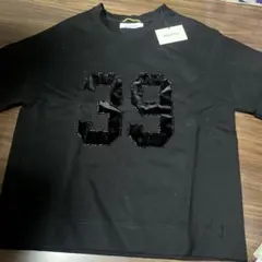MUVEIL ブラック 半袖Tシャツ 38のサムネイル
