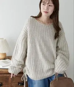 DISCOAT ドロストニットプルオーバー(WEB限定)