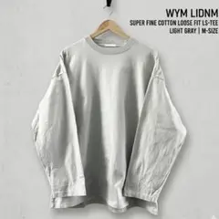 SUPER FINE COTTON LOOSE FIT LS-TEE M/WYMのサムネイル