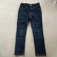 110cm スキニーフィット ダークデニムパンツ