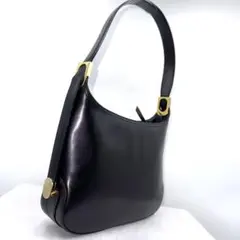 ✨美品✨スクオーラデルクオイオ ショルダーバッグ 本革 ブラック 