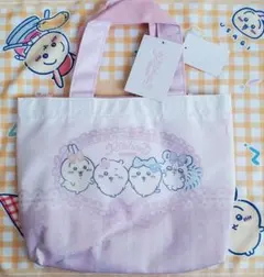 ちいかわ　ミニトートバッグ　⭐︎ちいかわピンク　リボン　しまむら　新品未使用