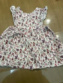 bebé 花柄 ワンピース M80-90