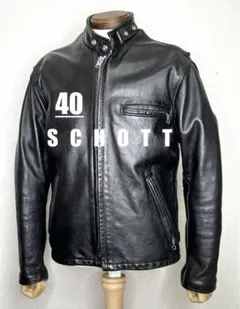 y*3様 廃盤品　schott　ダブルライダースジャケット　黒　牛革　スタンドカ 2026年最新】schott ダブルライダース 3の人気アイテム - メルカリ