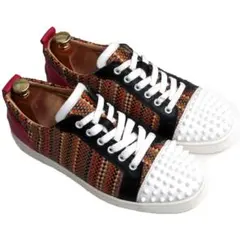 Christian Louboutin スタッズスニーカー LOUIS マルチ