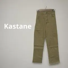 【美脚】Kastane バックレースアップ ハイウエスト ピンタックパンツのサムネイル