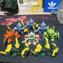 Gundam ロボットフィギュア 6体セット
