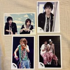 嵐 公式写真 4枚セット 一部嵐旧ロゴあり 二宮和也 相葉雅紀 櫻井翔