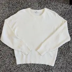 UNIQLO スムースコットンクルーネックセーター　M