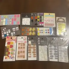 ネイルシールセット 多様なデザイン