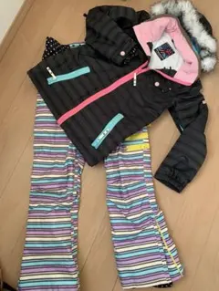 スノーボードスノボウェア上下セットＬレディースポップシスタジェイ