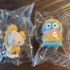 ハローキティとハンギョドン 天麩羅カプセルトイセット