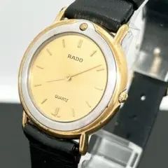 希少/美品✨ラドー 腕時計 ゴールド文字盤 金針 クォーツ メンズ RADOのサムネイル