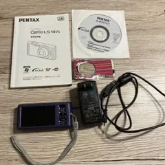 動作確認済】PENTAX Optio LS465アメジストパープルSDカード付 - メルカリ