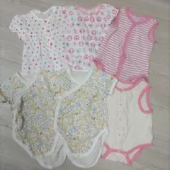美品　ロンパース 肌着6点セット