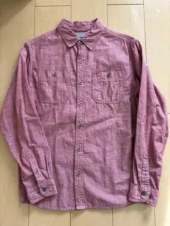 L.L.Bean 赤 長袖シャツ L REG
