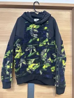 adidas Originals ビッグ トレフォイルフリースパーカーM