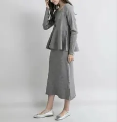 MILLION CARATS ミリオンカラッツレイヤードニットワンピース