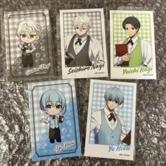 ブルーロック プリンセスカフェ トレカ 凪誠士郎 氷織羊 潔世一 5点セット