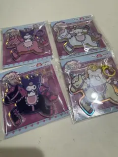 サンリオアクリルキーホルダー4個セット