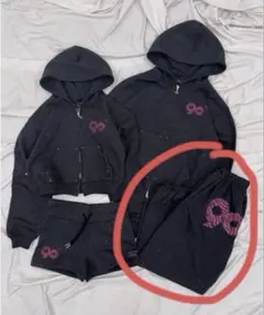 9090girl Logo Glitter M