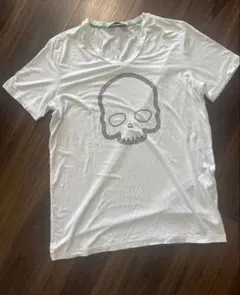 HYDROGEN スカルプリント Tシャツ XL ホワイト - メルカリ