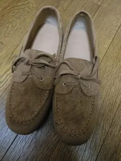 GRL スエードレースアップデッキシューズ[gd1697] 25cm