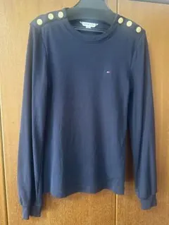 Tommy Hilfiger ネイビー 長袖Tシャツ XS