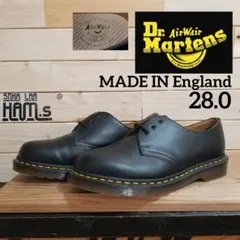 未使用　Dr.martens 1461 イングランド製　3ホール　28.0　黒