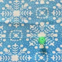 ヴィンテージフィードサック 1/8サイズ F384