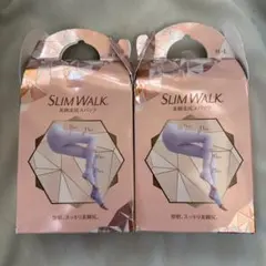 着圧スパッツ スリムウォーク 美脚 美尻 スパッツ M-L ラベンダー