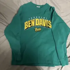 BEN DAVIS 長袖シャツ グリーン