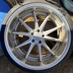 work 19インチ タイヤホイール プリウス　pcd100グノーシス　GS2 work 19インチ タイヤホイール プリウス pcd100グノーシス GS2 - メルカリ