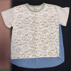 petit main 動物柄 Tシャツ 110cm