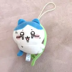 ハチワレ　ぬいぐるみ　ストラップ付き