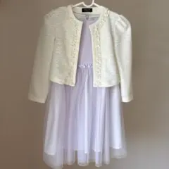 コムサイズム　ワンピース&ボレロセット　卒園　入学　女の子　120