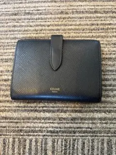 CELINE ブラック 二つ折り財布　セリーヌのサムネイル