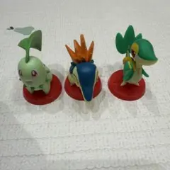 チョコエッグ　ポケットモンスター　チコリータ、ヒノアラシ、ツタージャまとめ売り