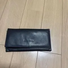 GIORGIO ARMANI 長財布 ブラック レザーのサムネイル