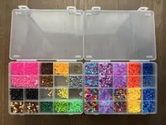 アイロンビーズセット 多色 収納ケース付