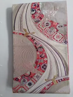 レディース　帯 　赤金銀