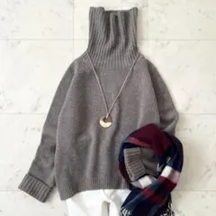 も*ち様 美品♪B&Yユナイテッドアローズ　ウール　ニット　ラグランスリーブ　長