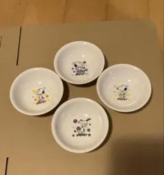 SNOOPY Joshin オリジナル モーニングボウル 4P非売品のサムネイル