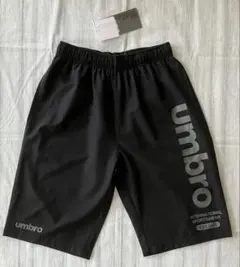 アンブロ　キッズ　ハーフパンツ　ブラック　新品