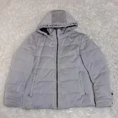 NICOLE CLUB FOR MEN アラカルト デニムダウンライクブルゾン