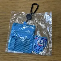 【新品】エンジェルブルー メッシュポーチリール付 ナルミヤ ナカムラくん