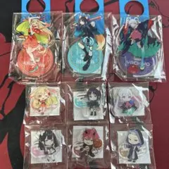 公式品】 超かぐや姫！ ラウンドワン アクリルキーホルダー コンプ