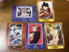 ジャンプフェア　特典　カード５枚セット