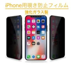 iPhone XsMax 11proMax　覗き見防止シート フィルム 9H